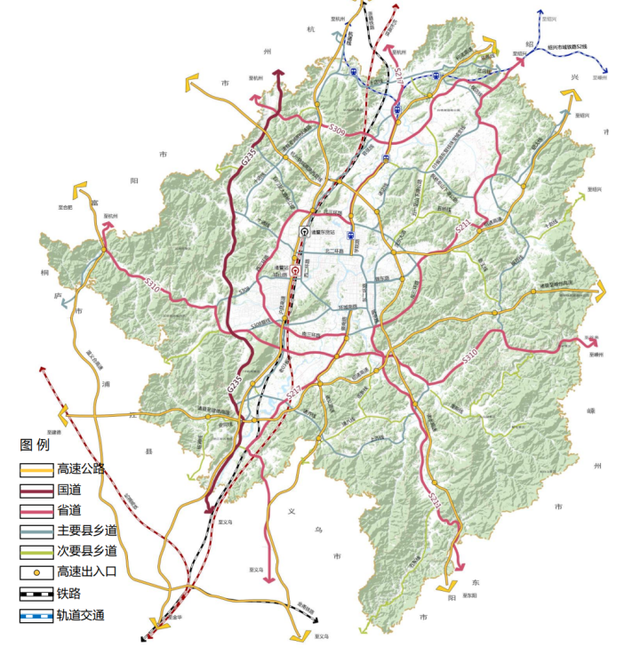 揭秘2020诸暨最新规划图，未来城市新面貌展望